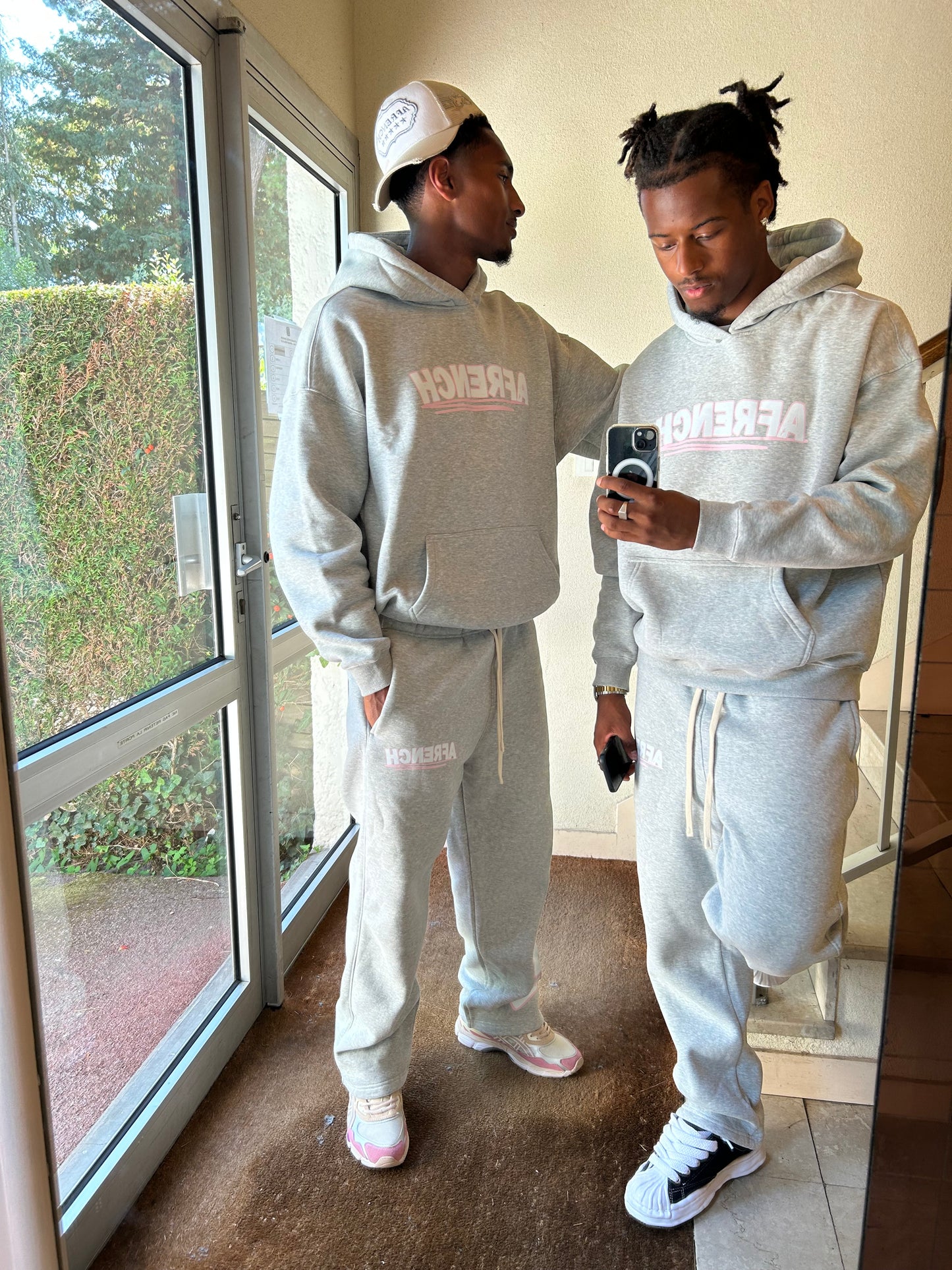 "ATW" Grey tracksuit