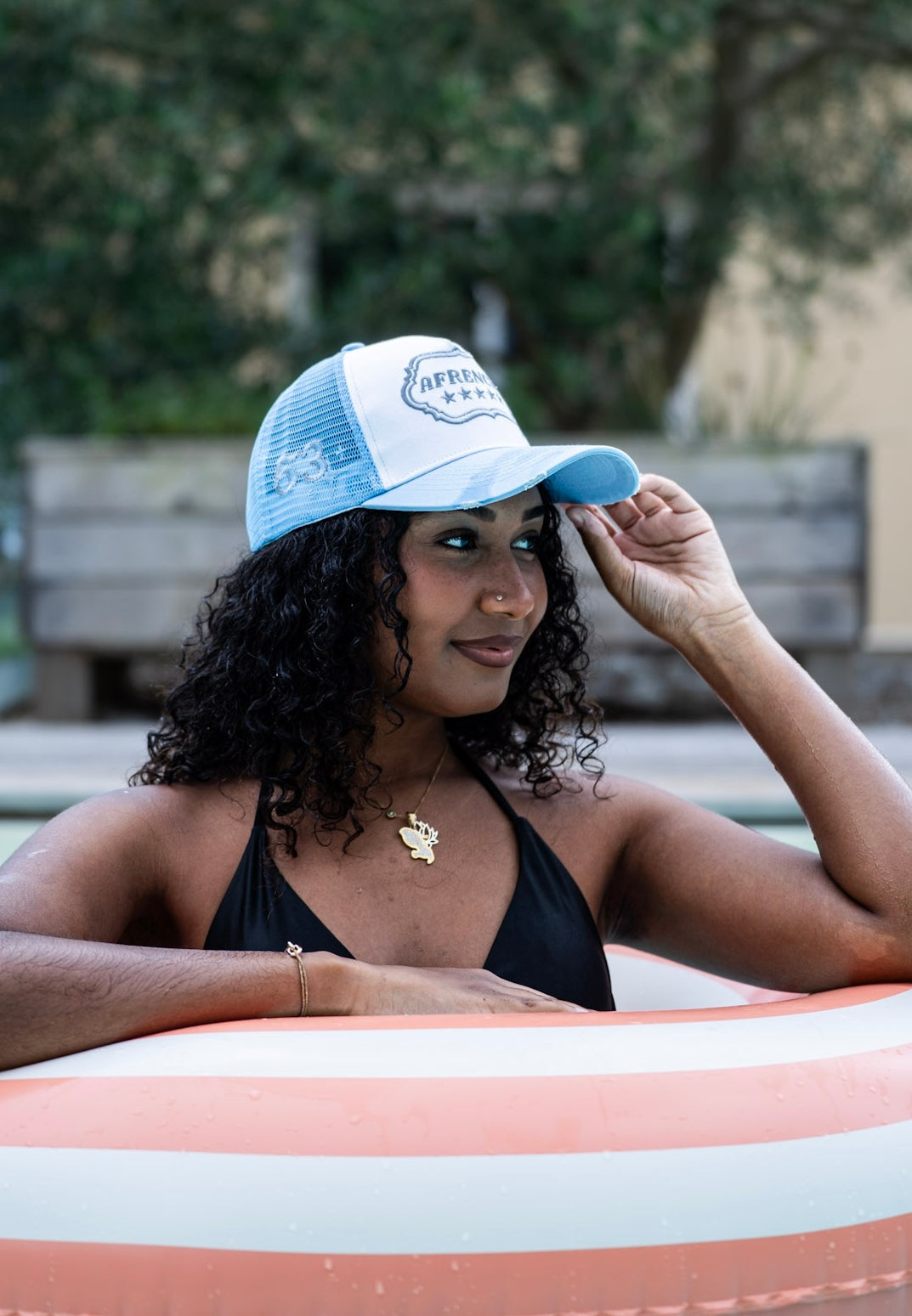 "MEMBERS ONLY" Afrench Cap