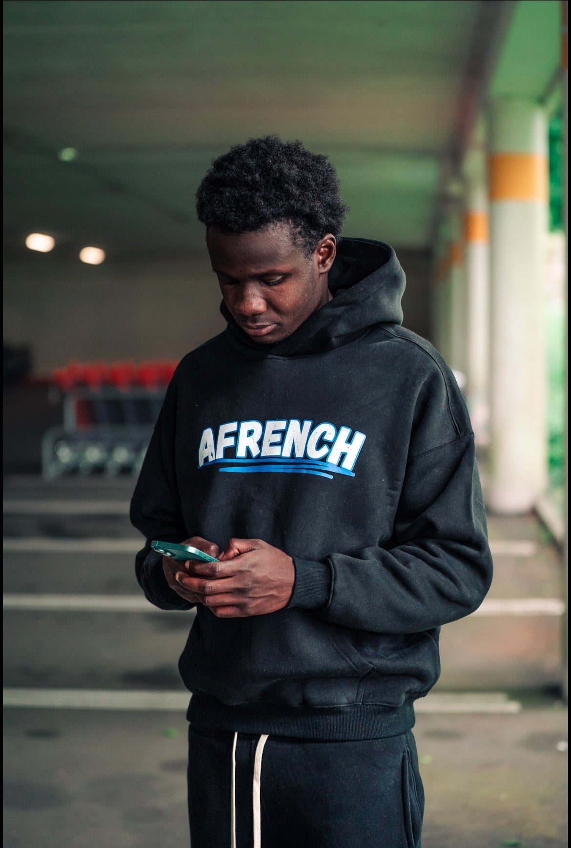 "ATW" Black tracksuit