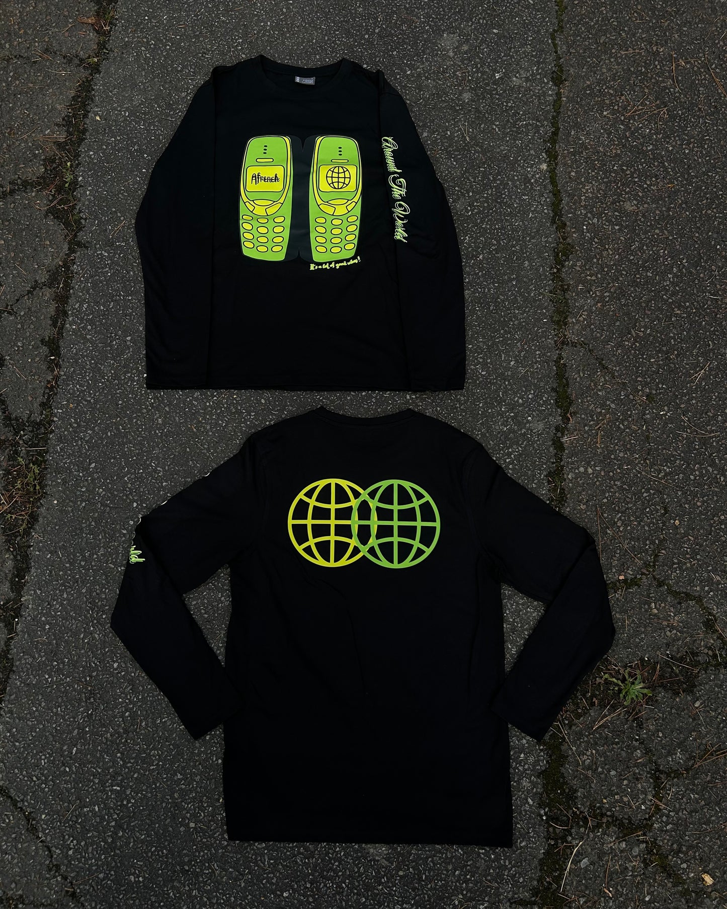 "JAMAÏCA" longsleeve Afrench