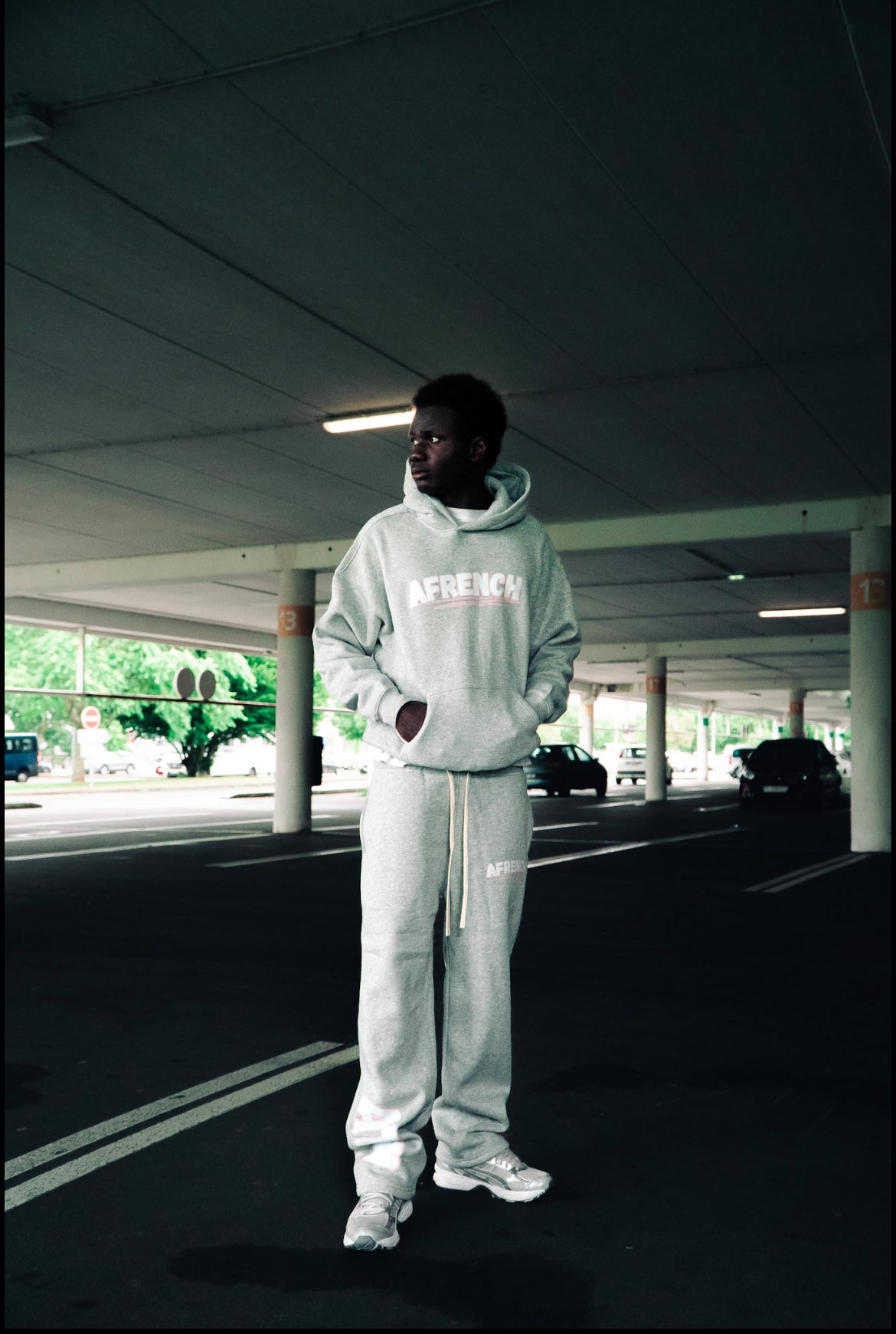 "ATW" Grey tracksuit