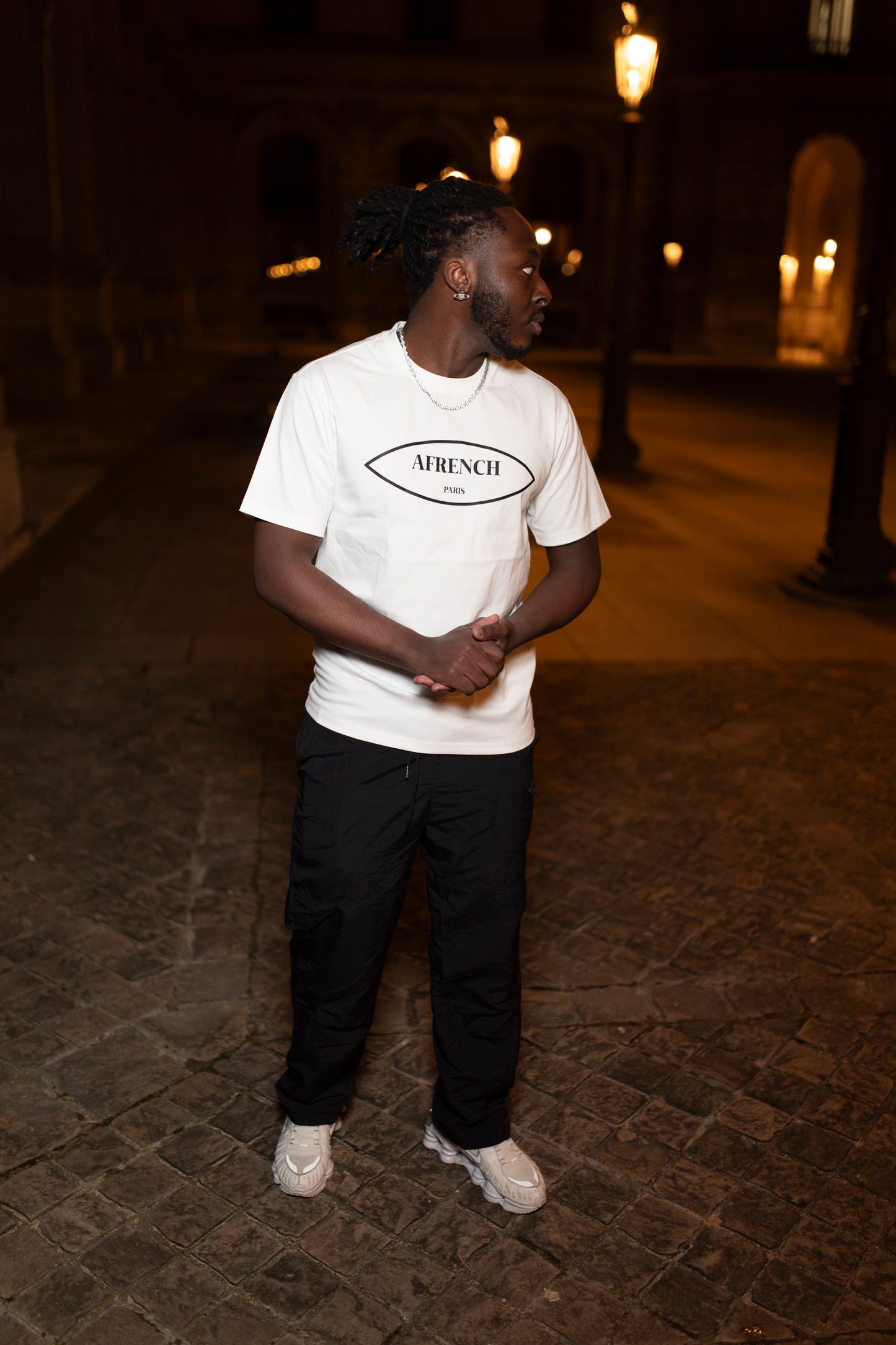 "SLS" White T-shirt