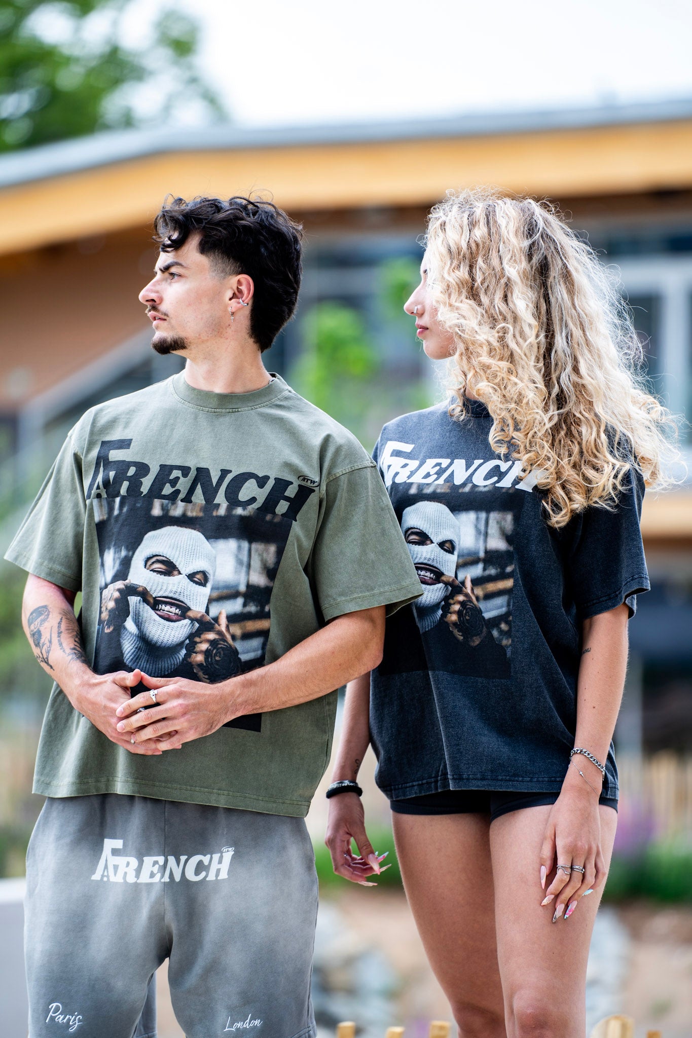 "SSV" green t-shirt