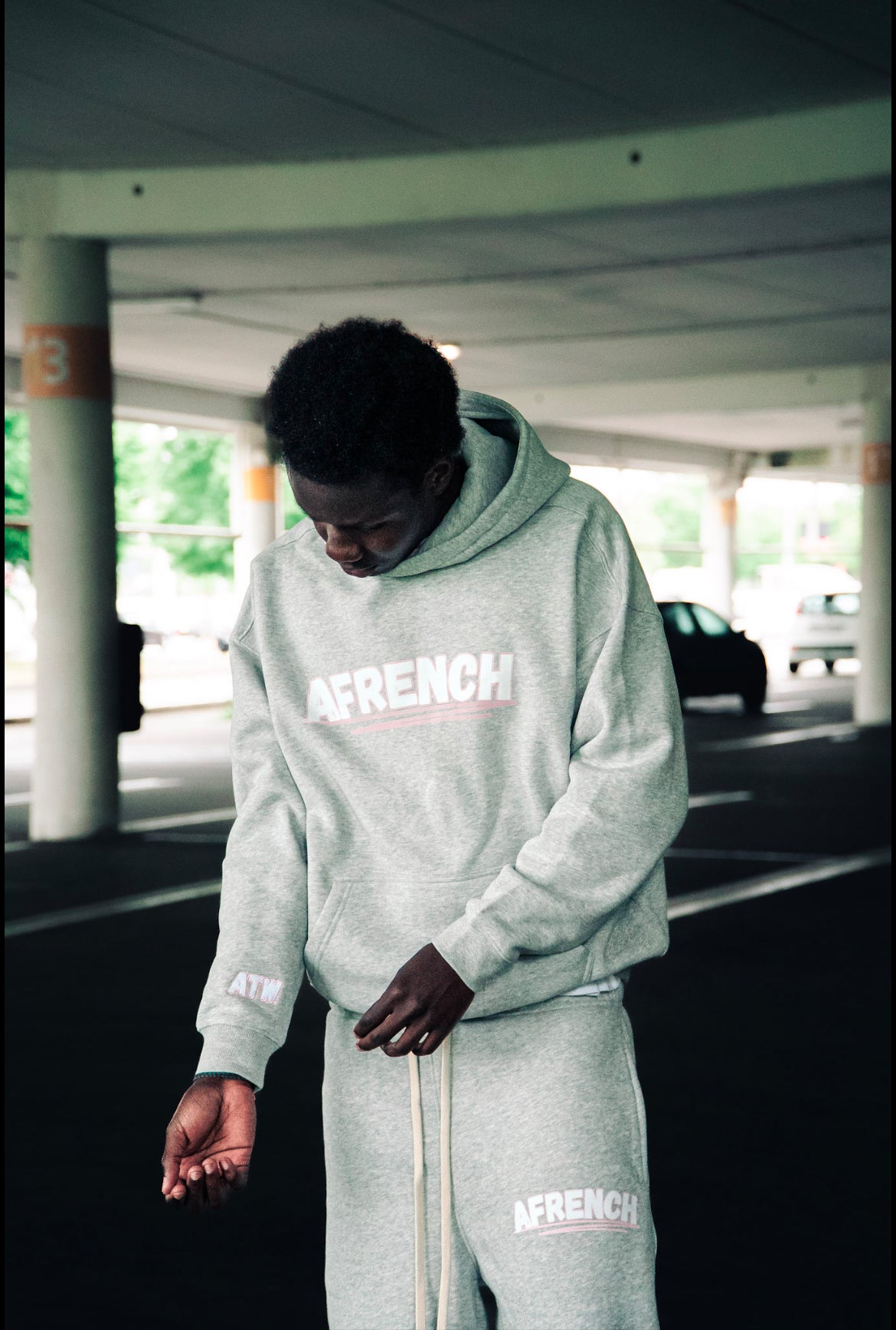 "ATW" Grey tracksuit